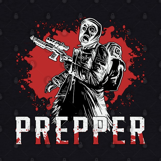 Doomsday Prepper Survival Prepping Apocalypse Gift by T-Shirt.CONCEPTS